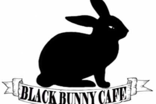 Black Bunny Cafe Logo