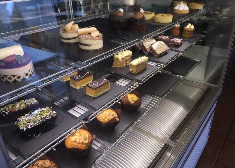 A range of sweets from Reelax Cafe