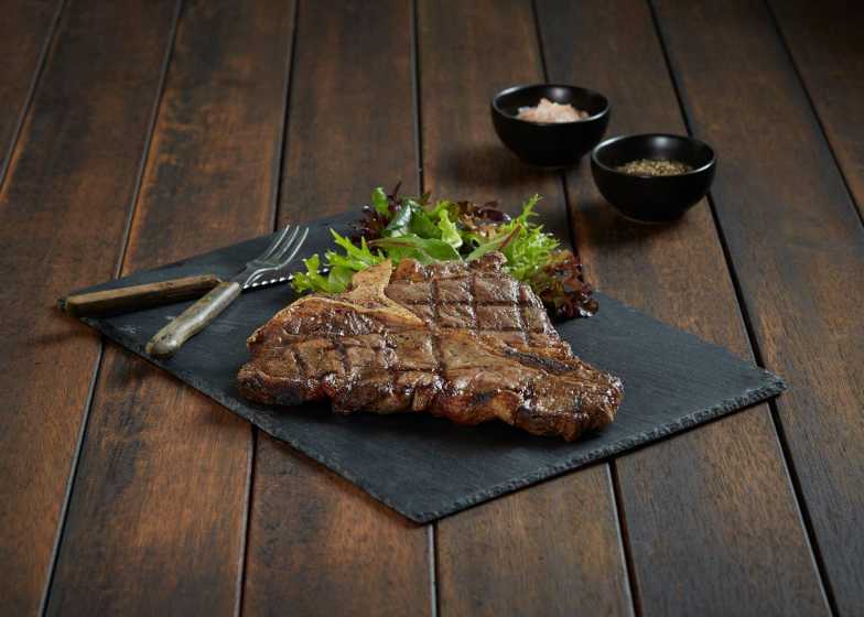 Steak is a specialty of course at Ribs and Rumps Fortitude Valley