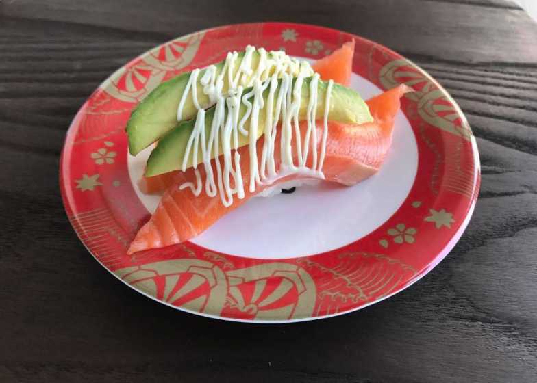 Salmon & Avocado - at On a Roll Sushi Birtinya