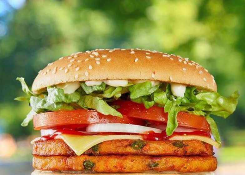 Vegan Burger at Hungry Jacks
