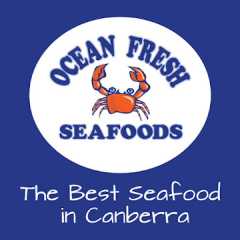 Ocean Fresh Seafoods and Cafe Logo