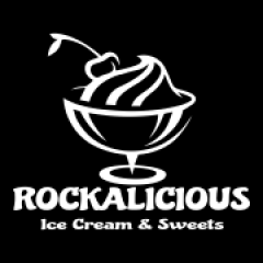 Rockalicious Ice Creamery Logo