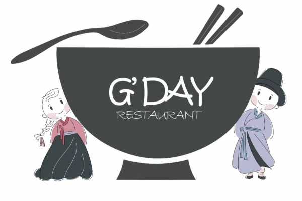 G'day Japanese & Korean Restaurant Logo