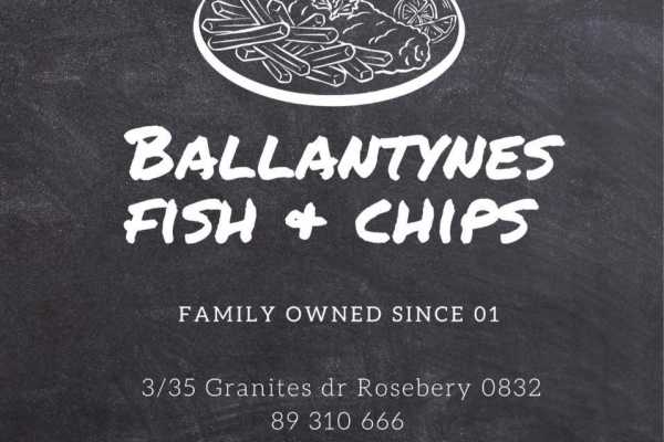 Ballantynes Fish and Chips Logo