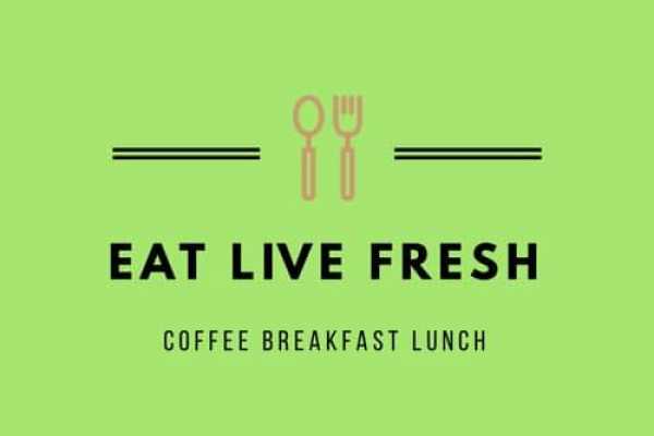 Eat Live Fresh Logo