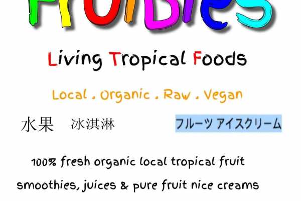 Fruibies Organic Vegan Cafe Logo