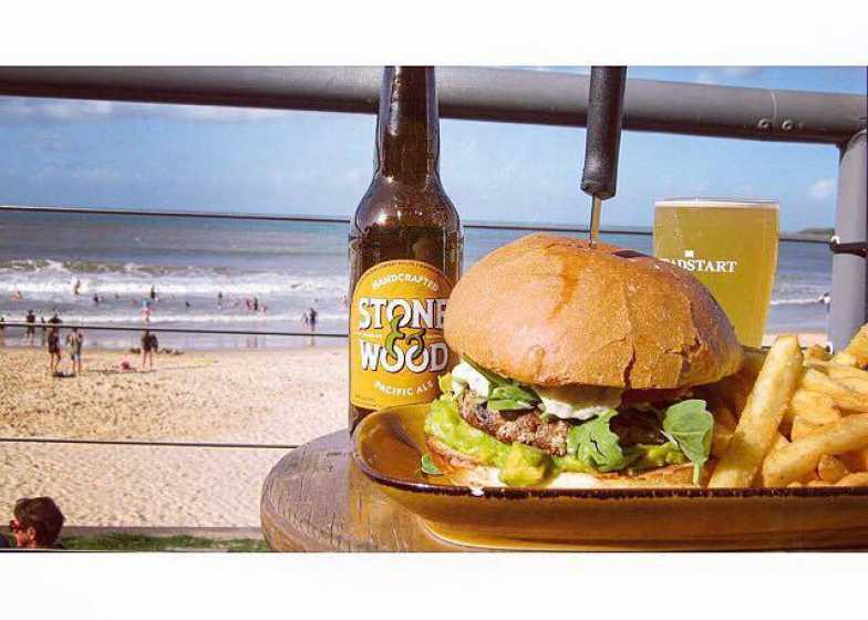 The Surf Club Mooloolaba burgers and  beers