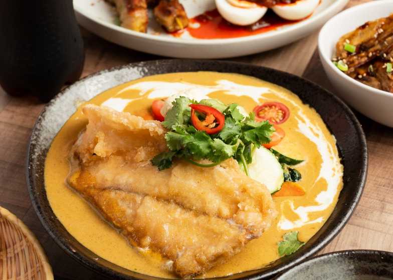 Nasi Nasi Aromatic coconut fish curry