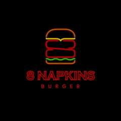 8 Napkins Burger Bassendean Logo