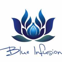 Blue Infusion Cafe Logo