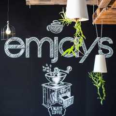 Emjay's Coffee Birtinya Logo
