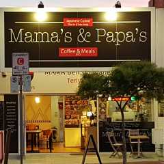 Mama's & Papa's Japanese Cafe Logo